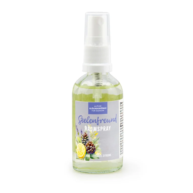 Seelenfreund Raumspray Zirbe-Lavendel-Zitrone