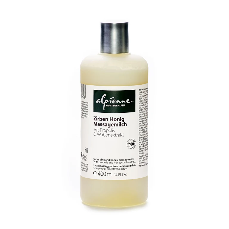 Zirben Honig Massagemilch 