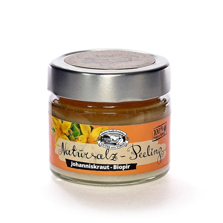 Natursalzpeeling Johanniskraut & Biopir