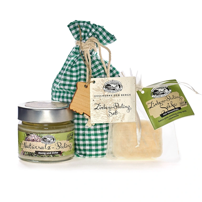 Zirben Peeling Set