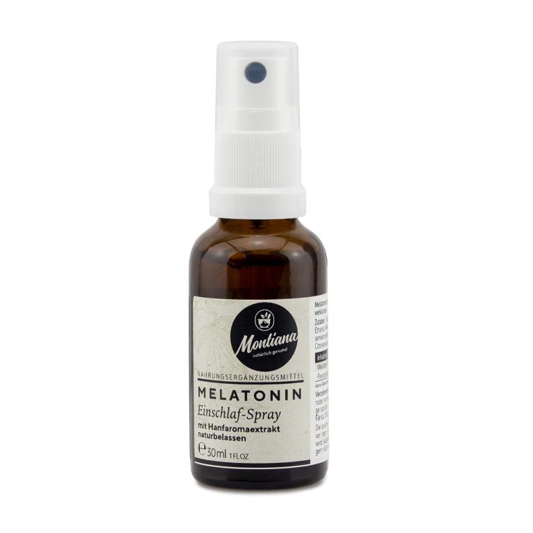 Melatonin Einschlaf-Spray mit Hanfaroma