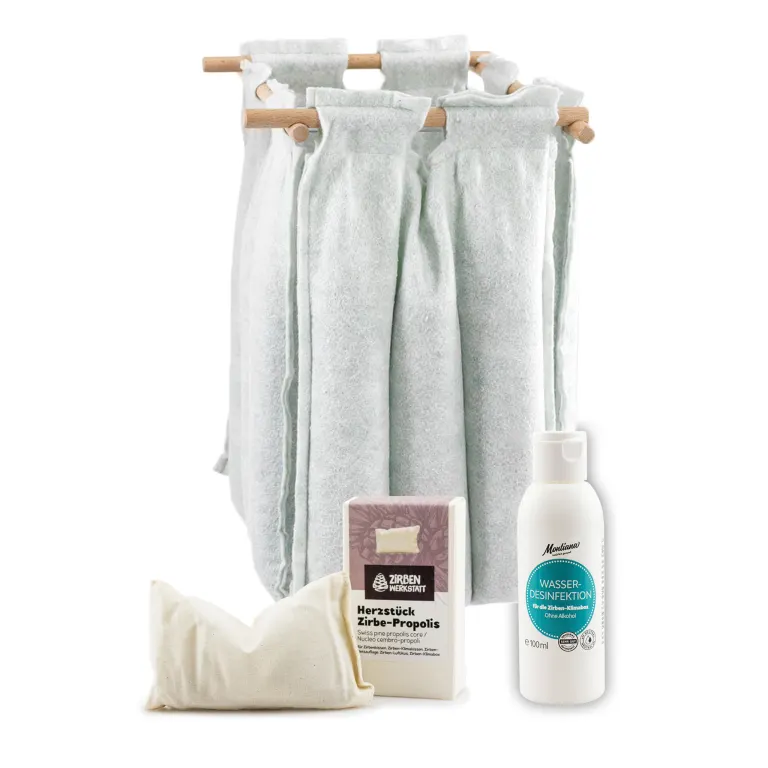 Service-Paket für die Zirben-Klimabox