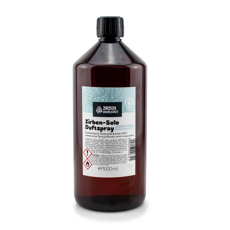 Nachfüllung Zirben Sole Spray mit Lavendel